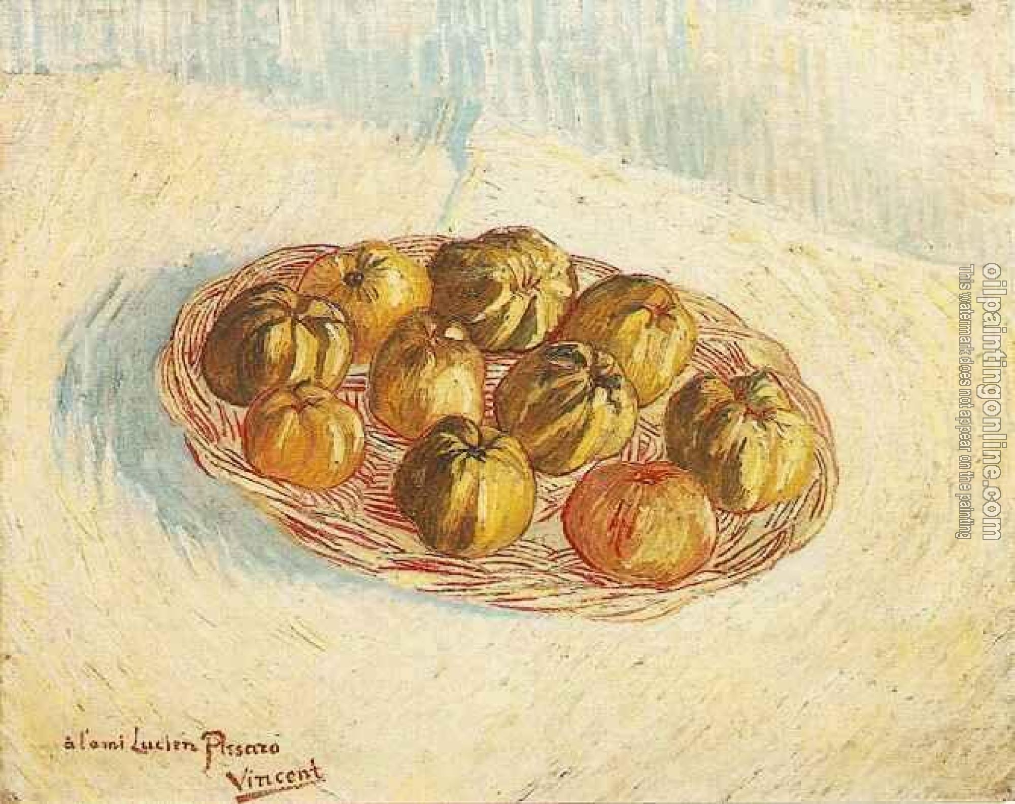 Gogh, Vincent van - Still Life with Basket of Apples